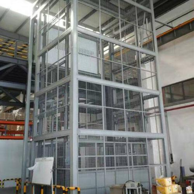 佛罗镇导轨式升降平台货梯