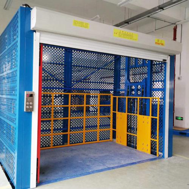 佛罗镇导轨式升降货梯